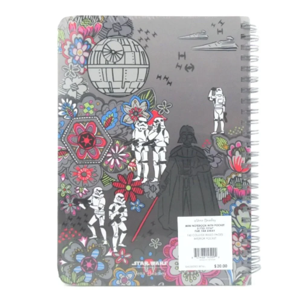 Vera Bradley Far, Far Away Mini‎ Spiral Notebook NWT
